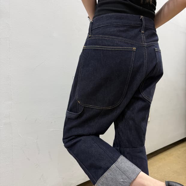 Helmut lang 03ss rubber tire print jeans | 후루츠패밀리