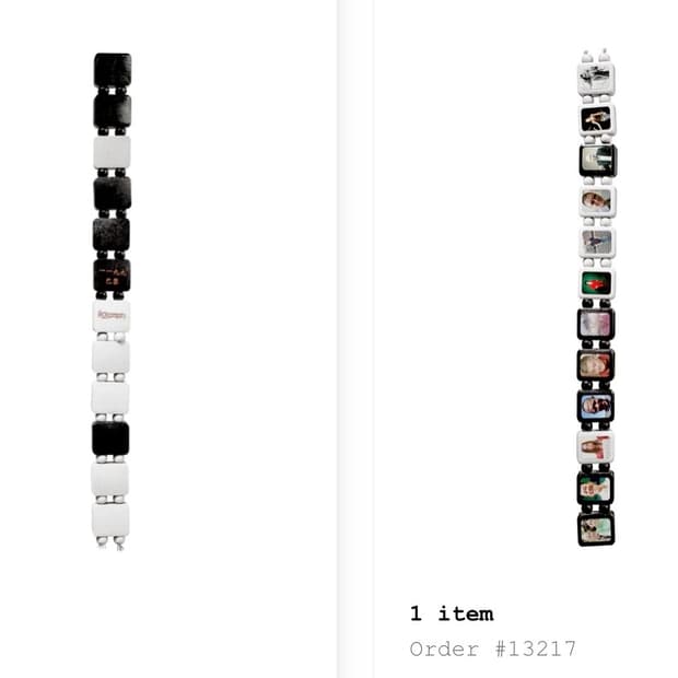 1199 bazo jack zebra bracelet | 후루츠패밀리