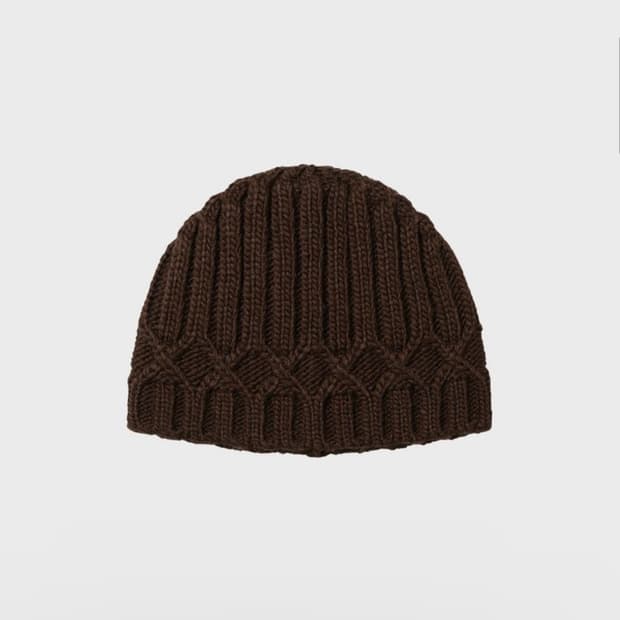 帽子 miseki seoul Cable knit beret GREY MISEKI SEOUL CABLE KNIT BERET GREY | 후루츠패밀리