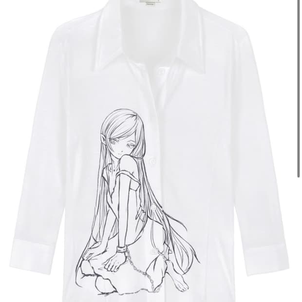 Bonnae Three-quarter sleeve shirt 1사이즈 | 후루츠패밀리