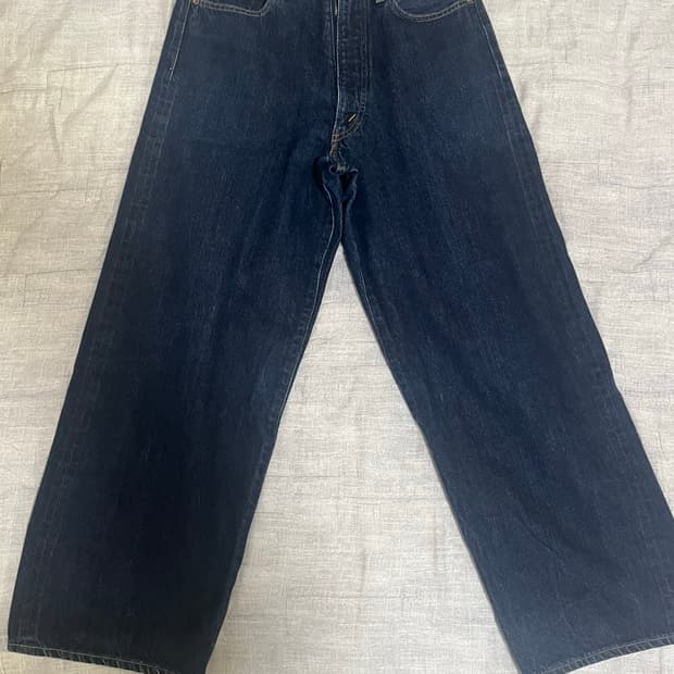 30] cantate denim 1955 trousers bleach | 후루츠패밀리