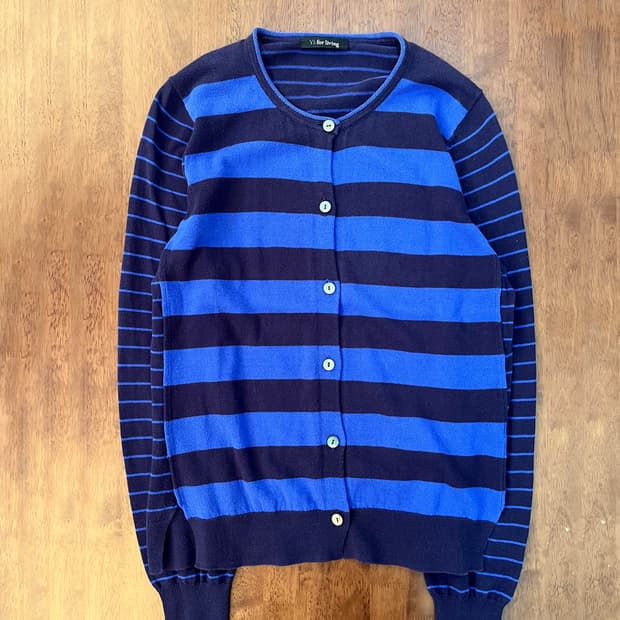 Tricot Comme Des Garçons Frill Cardigan | 후루츠패밀리