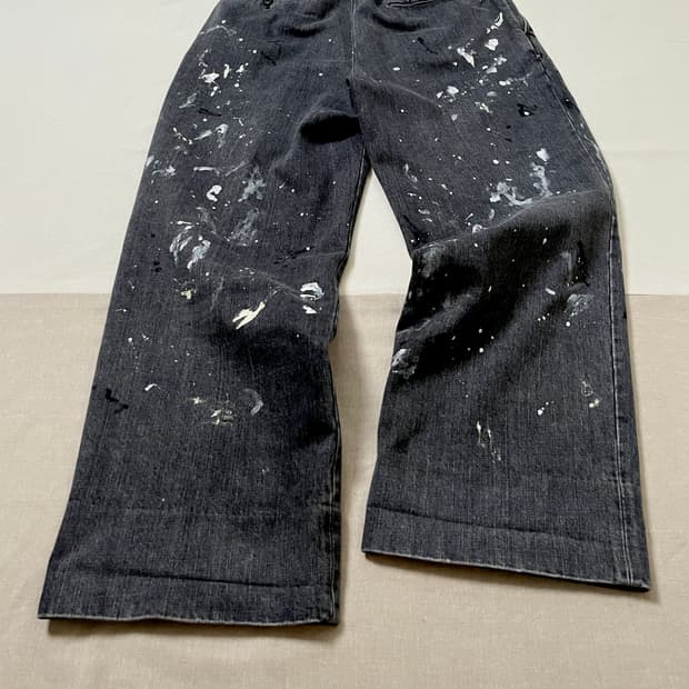 30] cantate denim 1955 trousers bleach | 후루츠패밀리