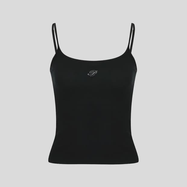coyseio HALTER STRAP SLEEVELESS CHARCOAL | 후루츠패밀리