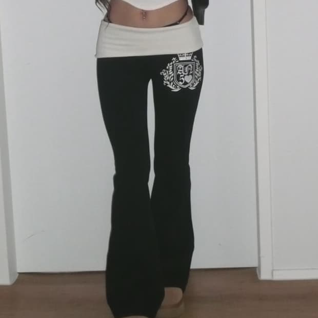 angelnumber555 bootscut folded pants | 후루츠패밀리