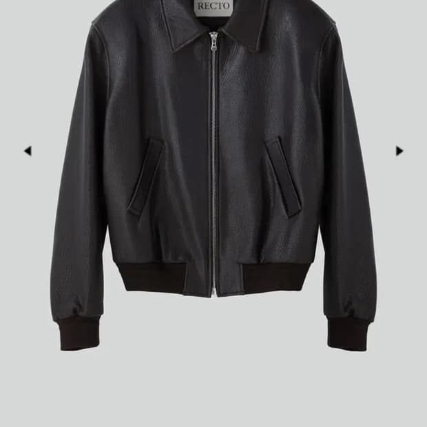 렉토] BEN SHRUNKEN LAMB LEATHER JUMP XL | 후루츠패밀리