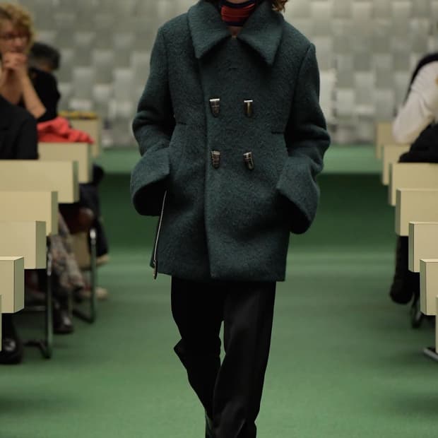 Namacheko AW18 Shetland Wool Peacoat | 후루츠패밀리
