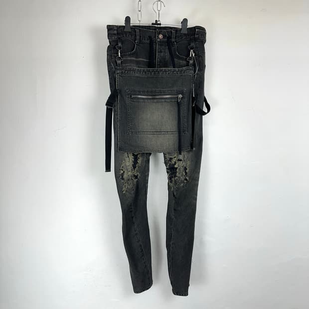 D.HYGEN 24SS Bum Flap Distressed Denim | 후루츠패밀리