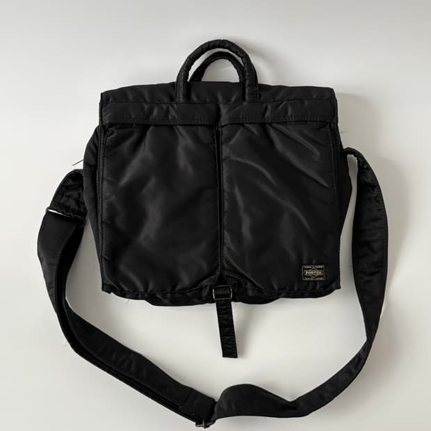PORTER TANKER SHOULDER BAG 2way ブラック TANKER(タンカー) 2WAY SHOULDER BAG | 吉田カバンホームページ