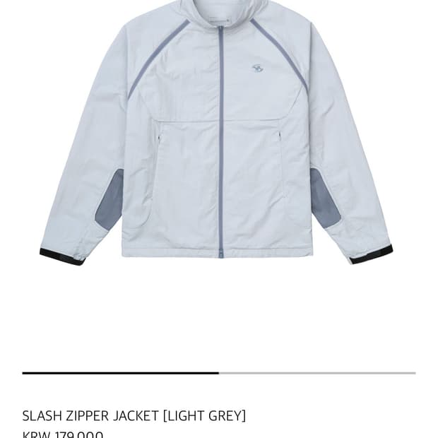 SLASH ZIPPER JACKET(SANSAN GEAR) | 후루츠패밀리