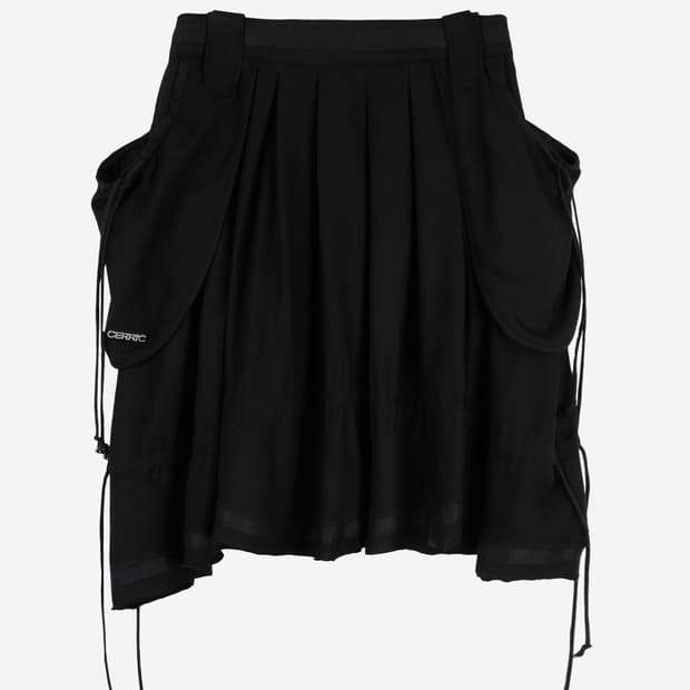 Open yy HUG&HEART CUTOUT SKIRT | 후루츠패밀리