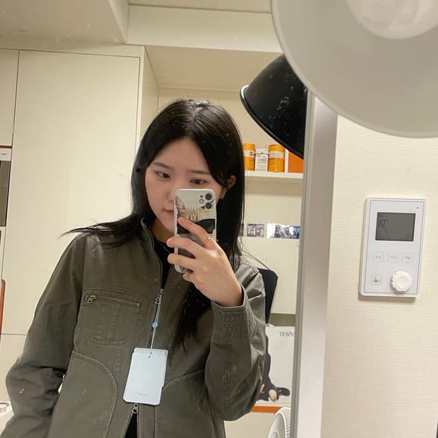 Coyseio 코이세이오 Binding Cotton Jacket Ash Brown