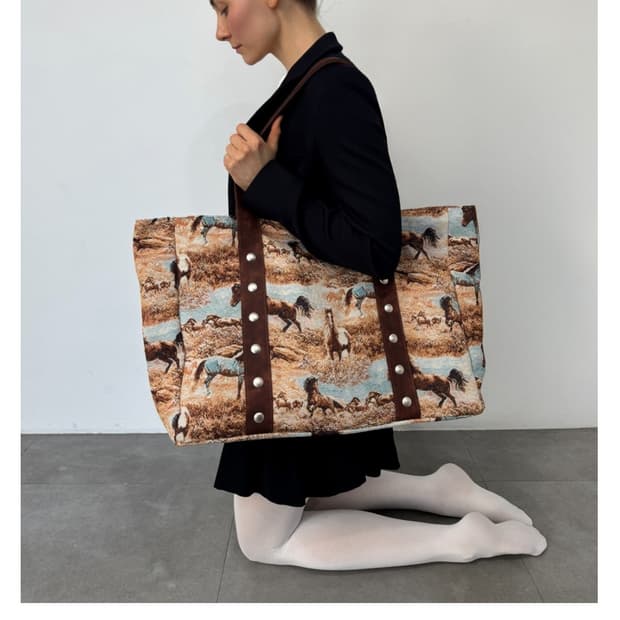 Chemical sports Horse Big Bag(Jacquard) | 후루츠패밀리