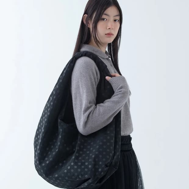 오헤시오 OHESHIO 도트 백팩 네이비 DOT BACKPACK NAVY | 후루츠패밀리