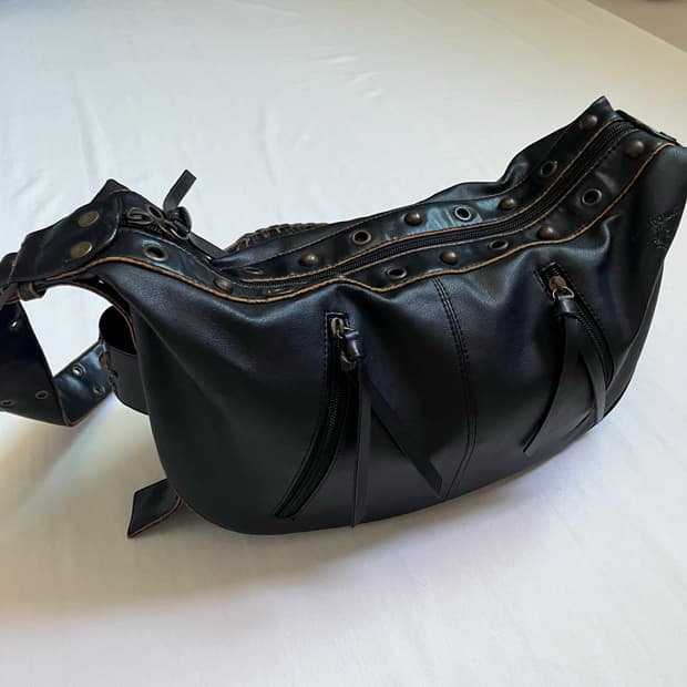 バッグ 00s TORNADO MART leather shoulder bag