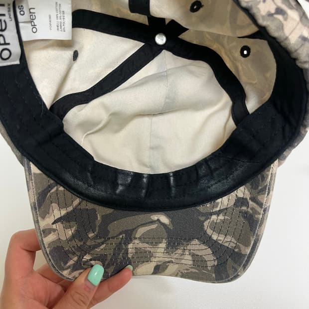 오픈 와이와이 카모 캡 카키 Open Yy Camo Cap Khaki | 후루츠패밀리