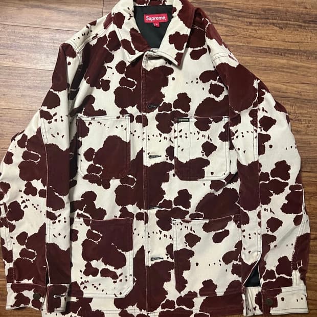 Supreme Velvet Chore Coat Cow | 후루츠패밀리