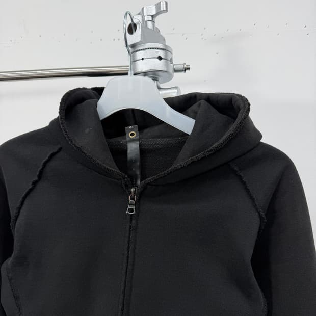 WJK Distressed riri Zip Hoodie | 후루츠패밀리