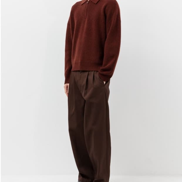 パンツ TTT_MSW 2024AW 2tuck chino pants Brown TTTMSW 24AW 2tuck chino pants (BROWN) - メルカリ パンツ