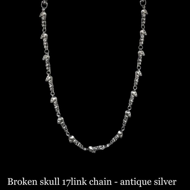 Emostanceclub SKULL DICE 15 LINK CHAIN | 후루츠패밀리