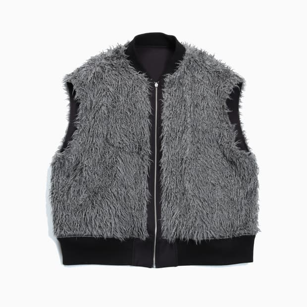 URU Wool Ponch Reversible Zip-Up Vest | 후루츠패밀리