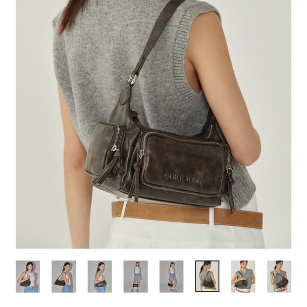 other tempo capo bag brown | 후루츠패밀리