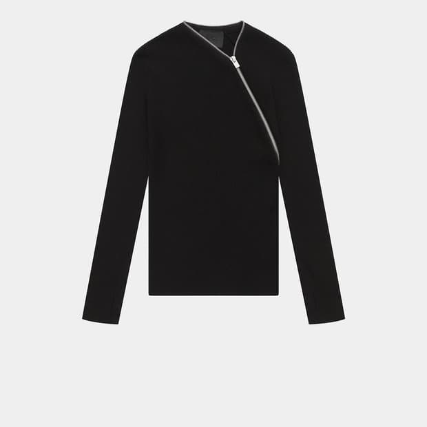 M] HELIOT EMIL TIED ZIP KNIT | 후루츠패밀리