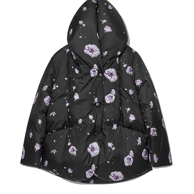 open yy faux fur zipper hood ma-1, black | 후루츠패밀리