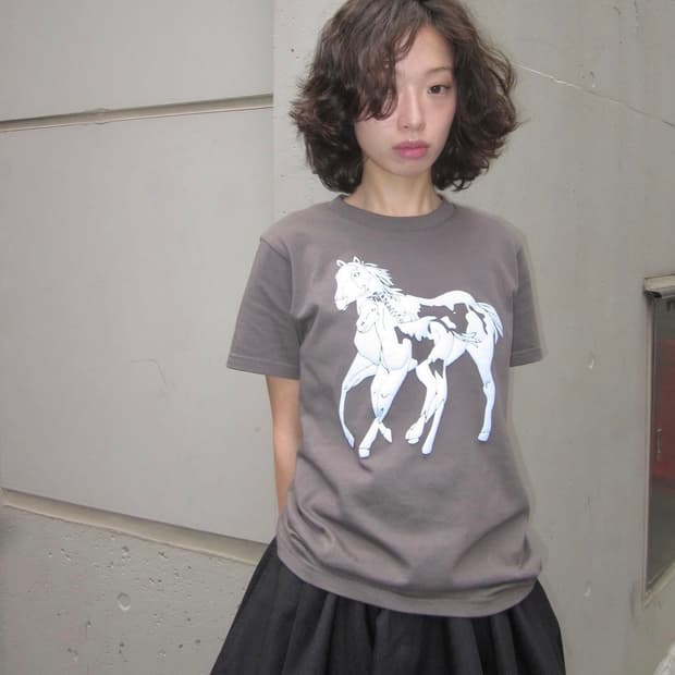 Labyrins Dont Cry Horse Tshirt White 【公式通販】