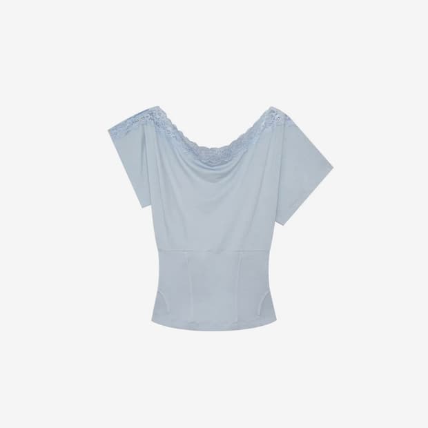 스컬프터 sculptor corset u neck tee ice | 후루츠패밀리