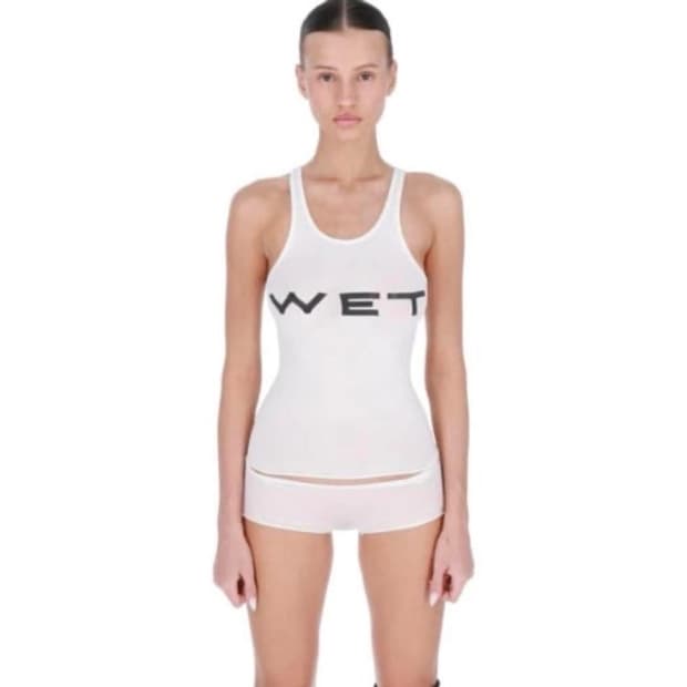 Yzy wet tank top | 후루츠패밀리