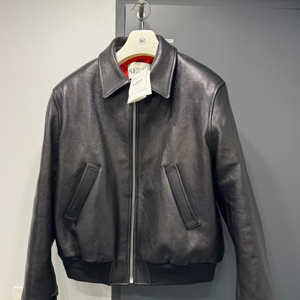 렉토 Recto 벤 고트 BEN GOAT LEATHER JUMPER(M) | 후루츠패밀리