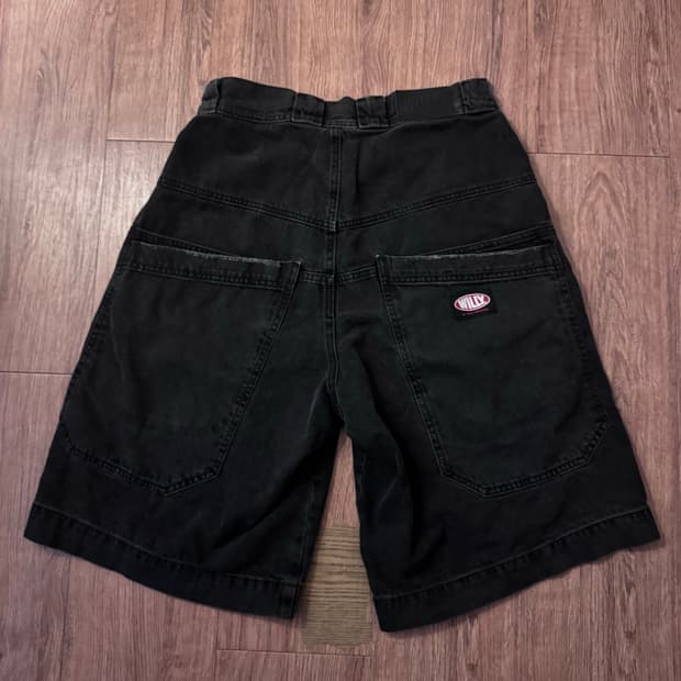 Willy Chavarria Denim Low Rise Shorts | 후루츠패밀리