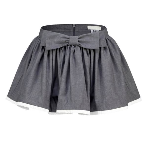 ILLIO CHECK TUTU SHORTS | 후루츠패밀리