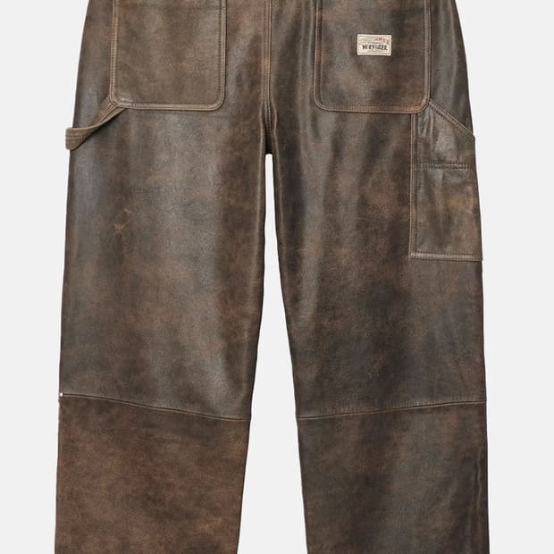 パンツ Stussy Distressed Leather Work Pant 32 パンツ Stussy Distressed Leather Work Pant 32 Stussy Distressed
