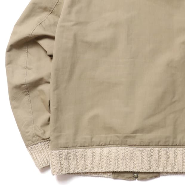 VISVIM(ビズビム) REDWOOD KNIT COLLAR JKTジップアップジャケット