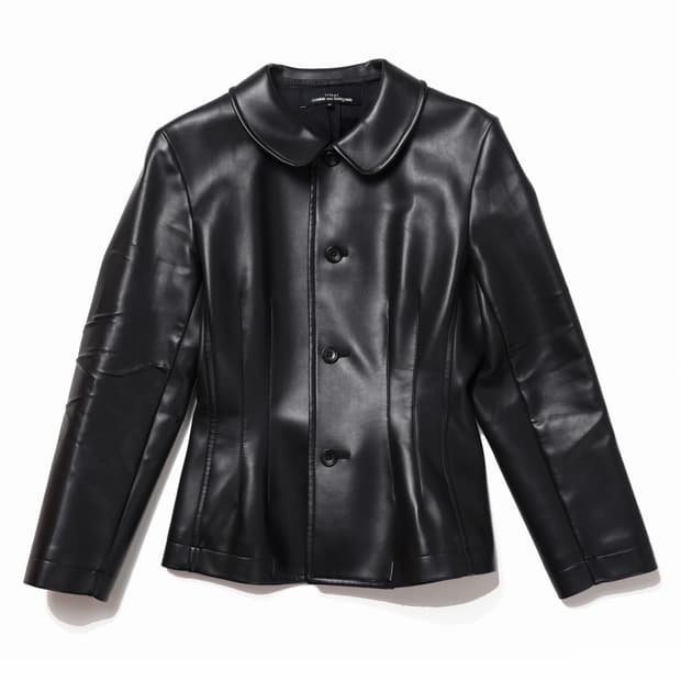 tricot comme des garçons Leather Jacket tricot COMME des GARCONS Leather Jacket | 후루츠패밀리