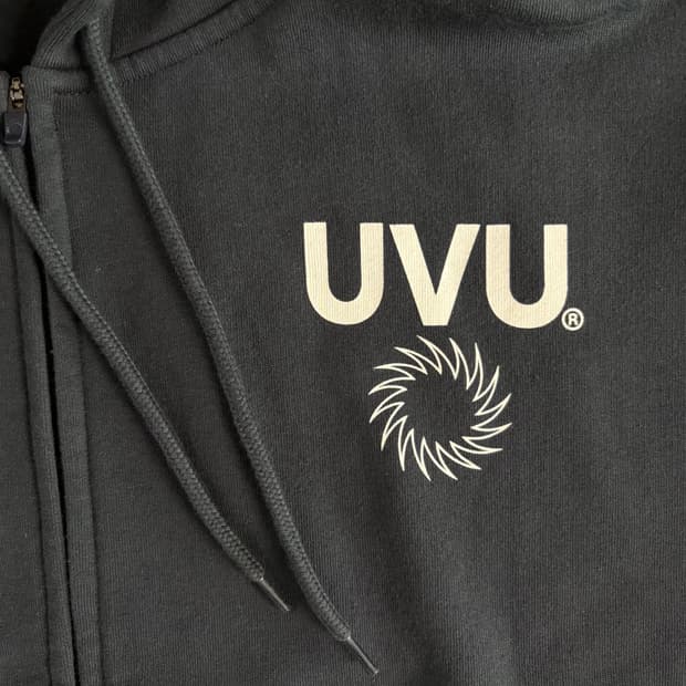 UVU Paris 25 Zipped Hoodie Ink Blue | 후루츠패밀리