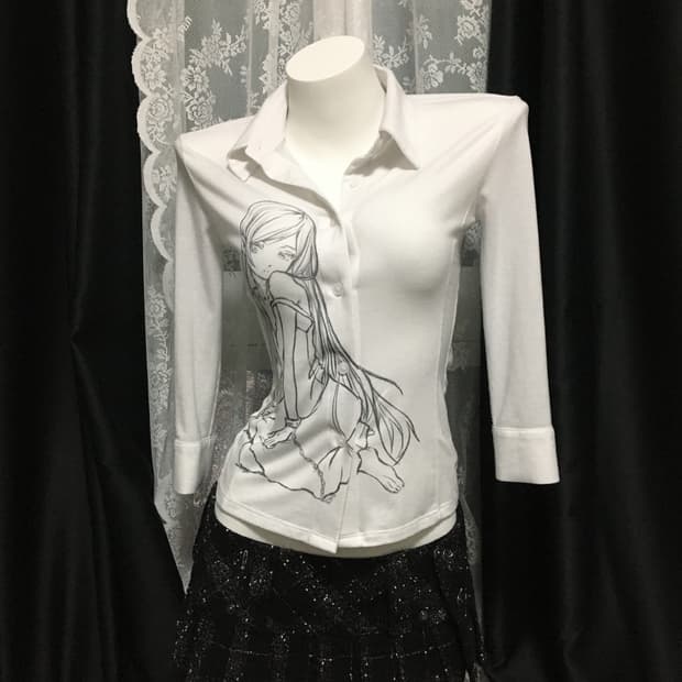 BONNAE Three Quarter Sleeve Shirt | 후루츠패밀리