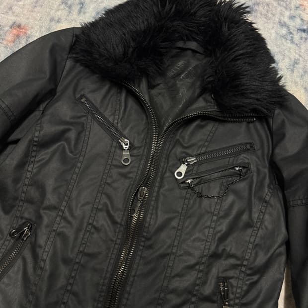 Fuga 00s archive fur rider jacket | 후루츠패밀리
