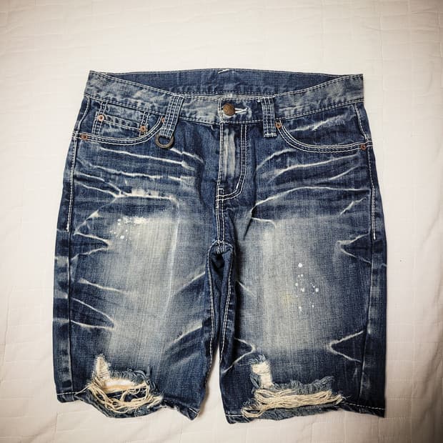 Johnny wolf destroyed denim | 후루츠패밀리