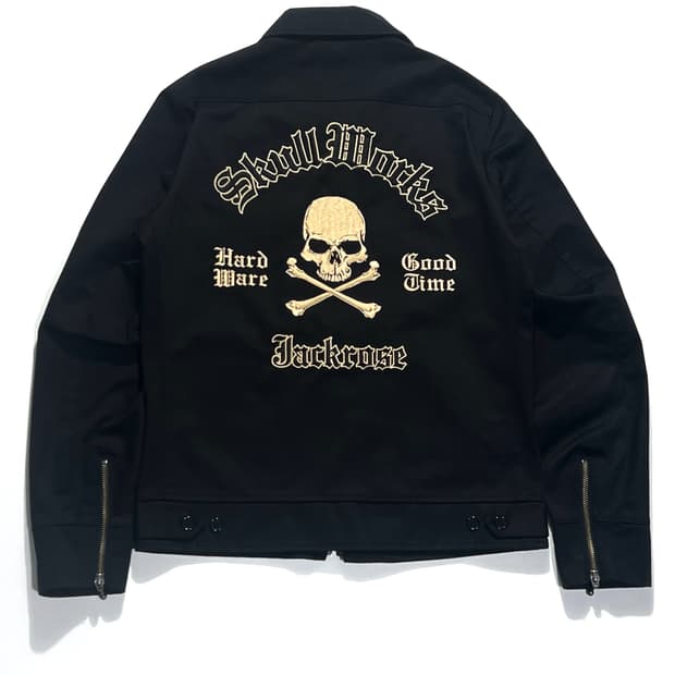 Jackrose Skull Works Drill Jacket | 후루츠패밀리