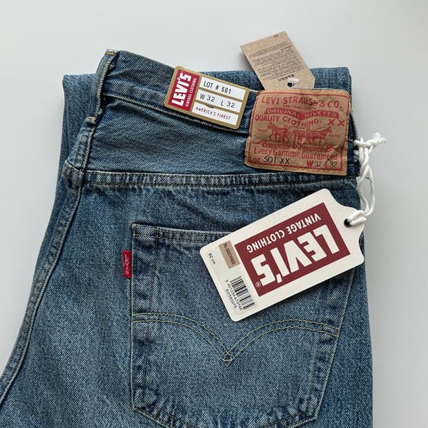 Levi's [32x32] 새 상품 리바이스 블랙잭 55501-00