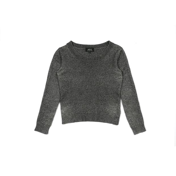 coyseio soft bell knit - light gray | 후루츠패밀리