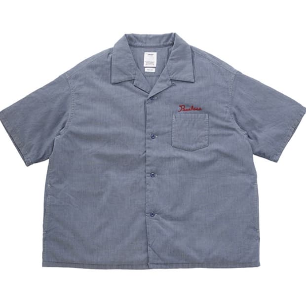 visvim 2025ss wallis down shirt ssダウンシャツ WALLIS SHIRT S⁄S visvim 2025ss wallis down shirt ssダウンシャツ WALLIS SHIRT S⁄S