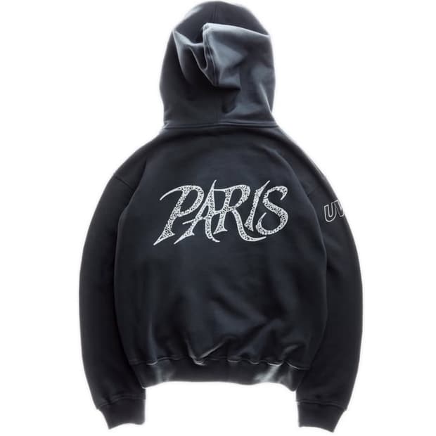 UVU/ Paris 25 Zipped Hoodie Ink Blue/L | 후루츠패밀리