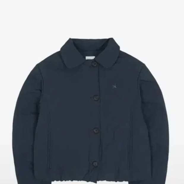 Coyseio RAW EDGE COTTON JACKET NAVY | 후루츠패밀리