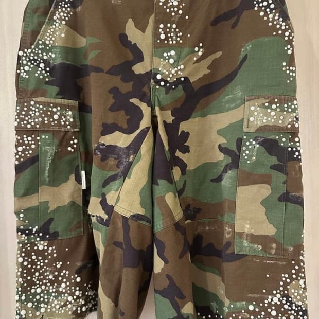 Mattias Gollin Camo Sugi Shorts [ M ] | 후루츠패밀리