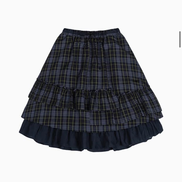 COYSEIO X BLYTHE FOLDING SHIRRING SKIRT | 후루츠패밀리