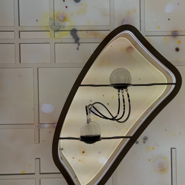 마뗑킴 BERLIN PRINT CHAIN CANOE BAG IN BLUE | 후루츠패밀리